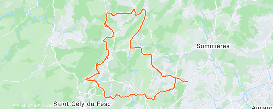 Map of the activity, Vélo 🚲 avec ma 😍
