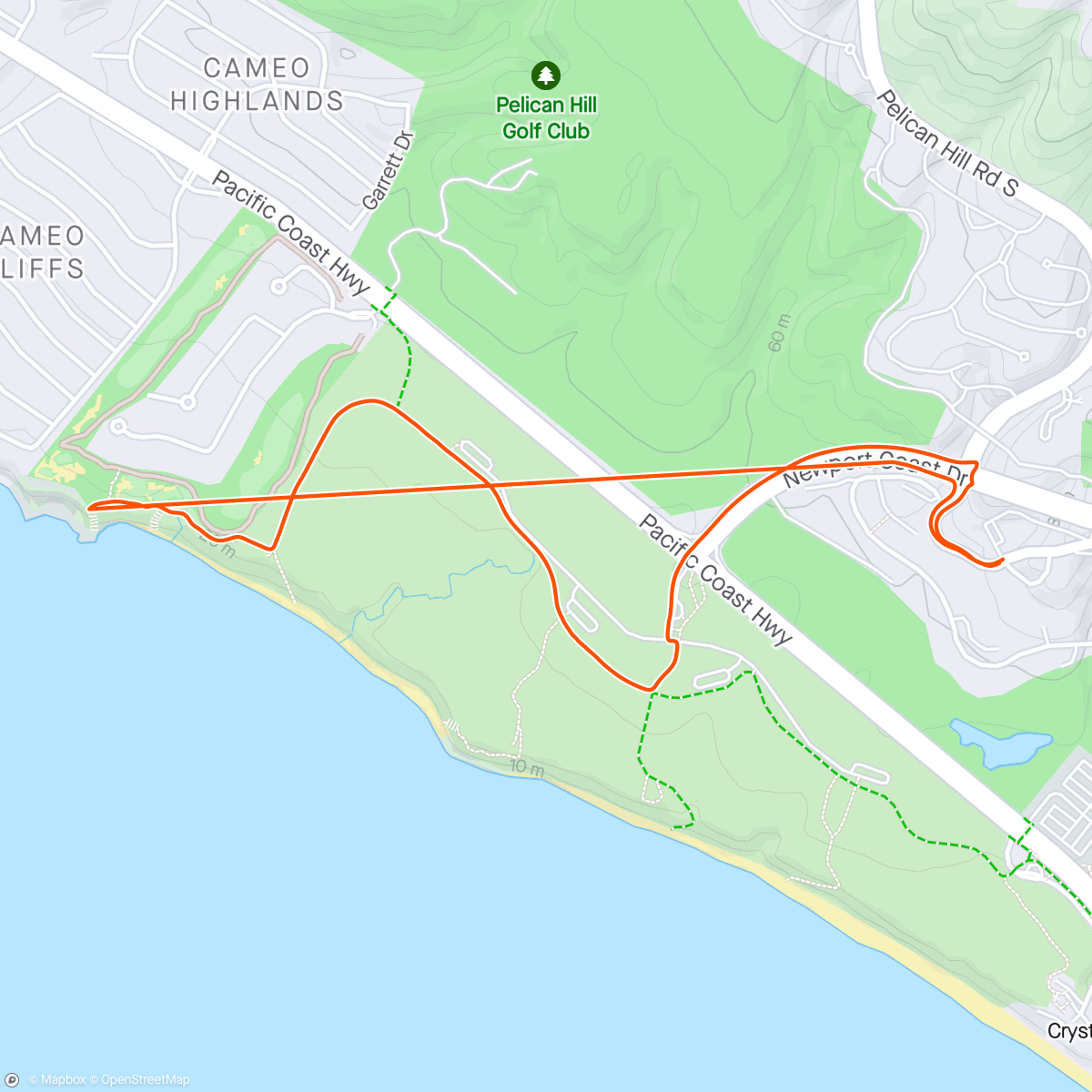 Map of the activity, Bike Ride with Suzy