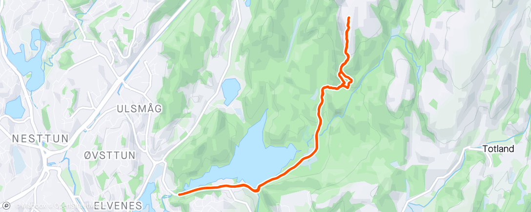 Map of the activity, Skardalsfjellet ☀️🚵🏼‍♀️🚶‍♀️