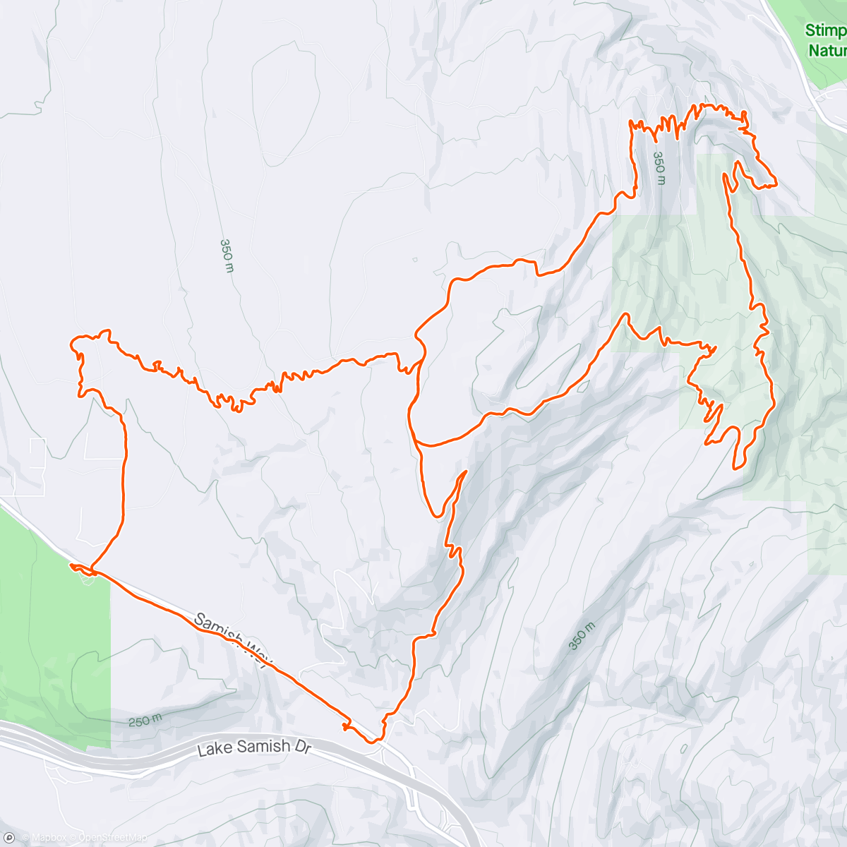 Mapa da atividade, Morning E-Bike Ride
