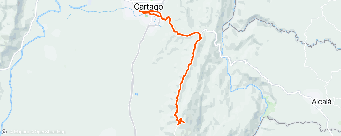アクティビティ「Cartago, Modín y La Germanía.」の地図