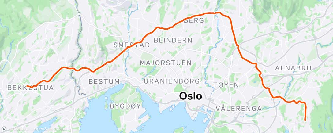Map of the activity, Fra jobb igjen