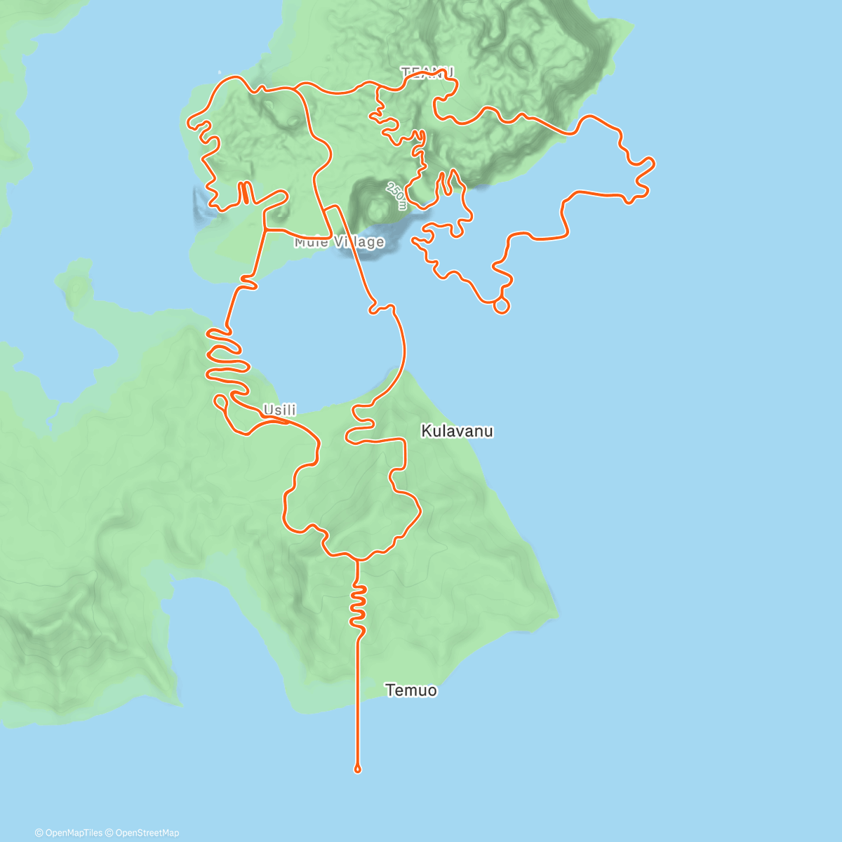 Map of the activity, Zwift - Power to the Tower in Watopia
