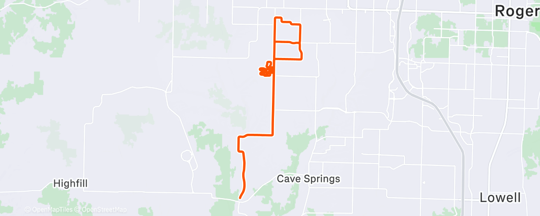 Карта физической активности (Winter Base Miles)