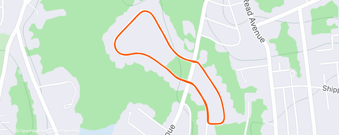 Map of the activity, Building back from some knee soreness