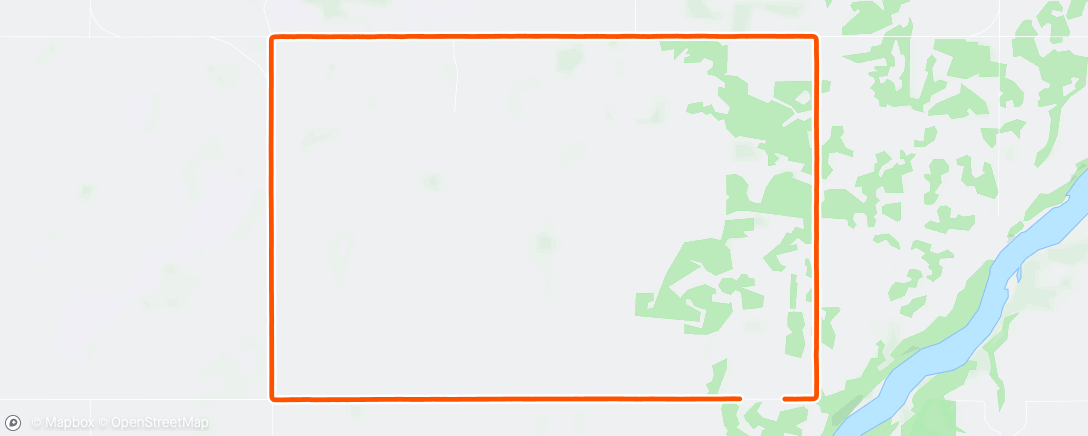 Map of the activity, First spring ride