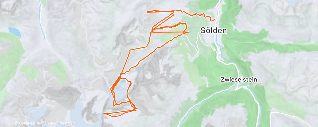 Map of the activity, V Söldenu dneska docela porno 🤤