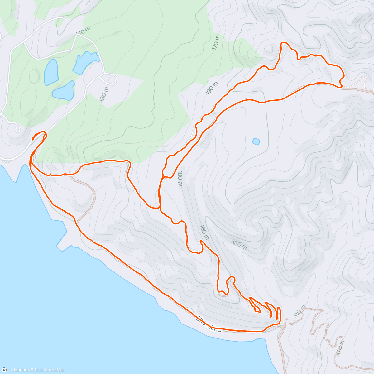 Map of the activity, Because Sea Otter wasn’t enough