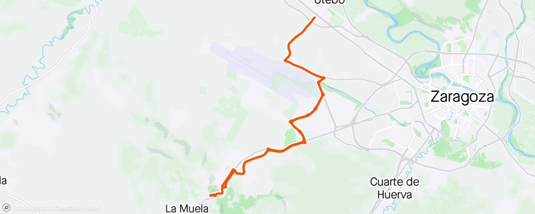 Map of the activity, Muela