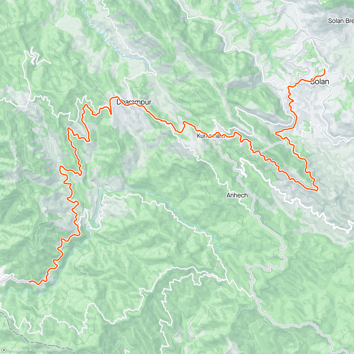 Map of the activity, The Himalayan blunder😅