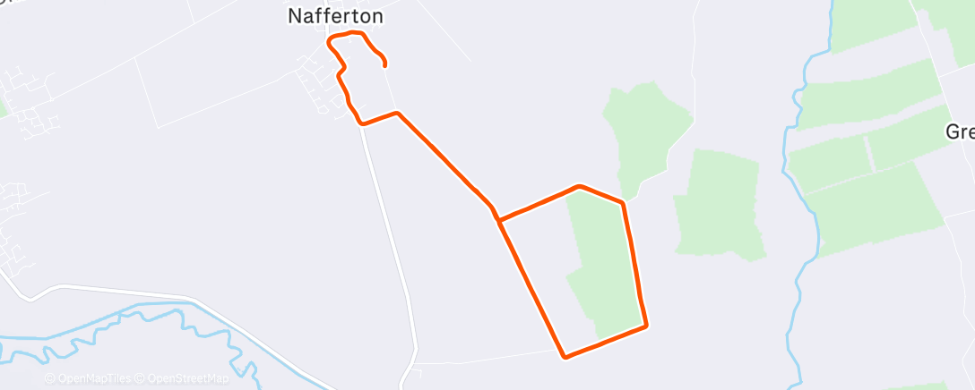 Mapa de la actividad (Lunch Run)