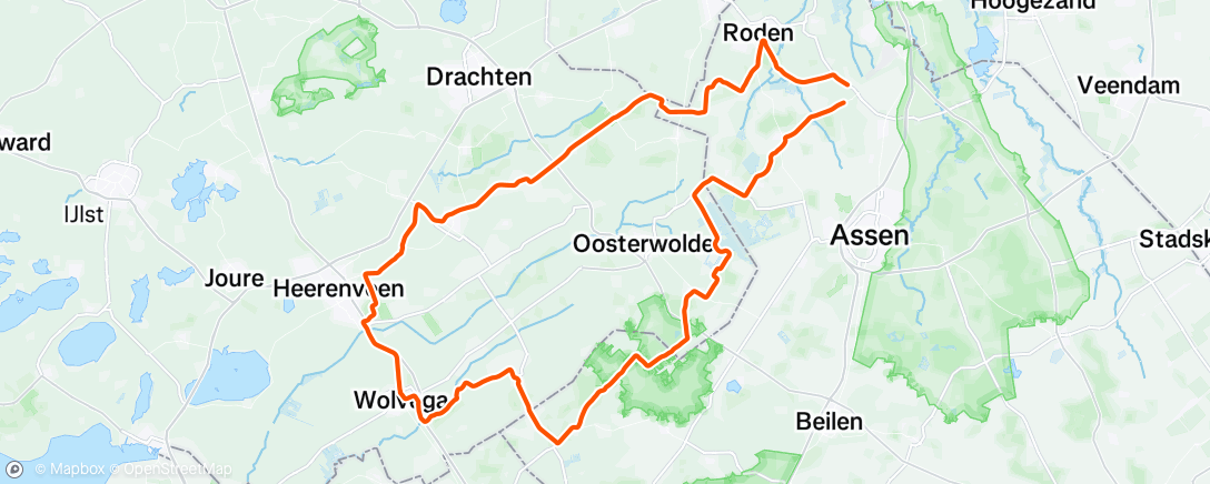 Карта физической активности (Pedalata mattutina)