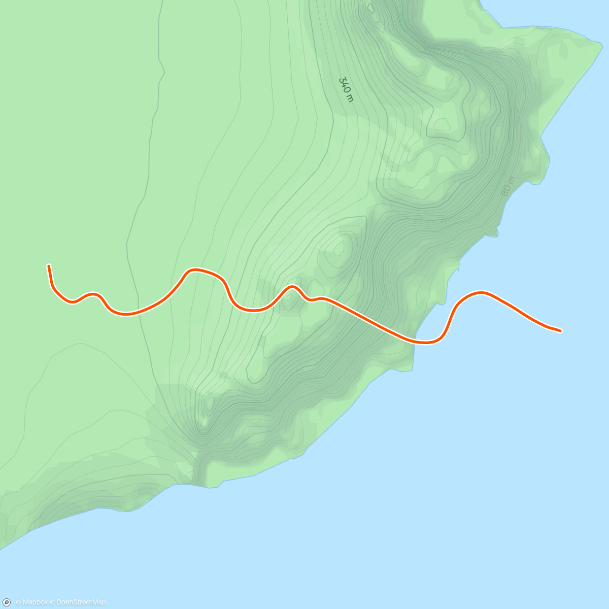 Map of the activity, Zwift - Pacer Group Ride: Triple Flat Loops in Watopia with Coco