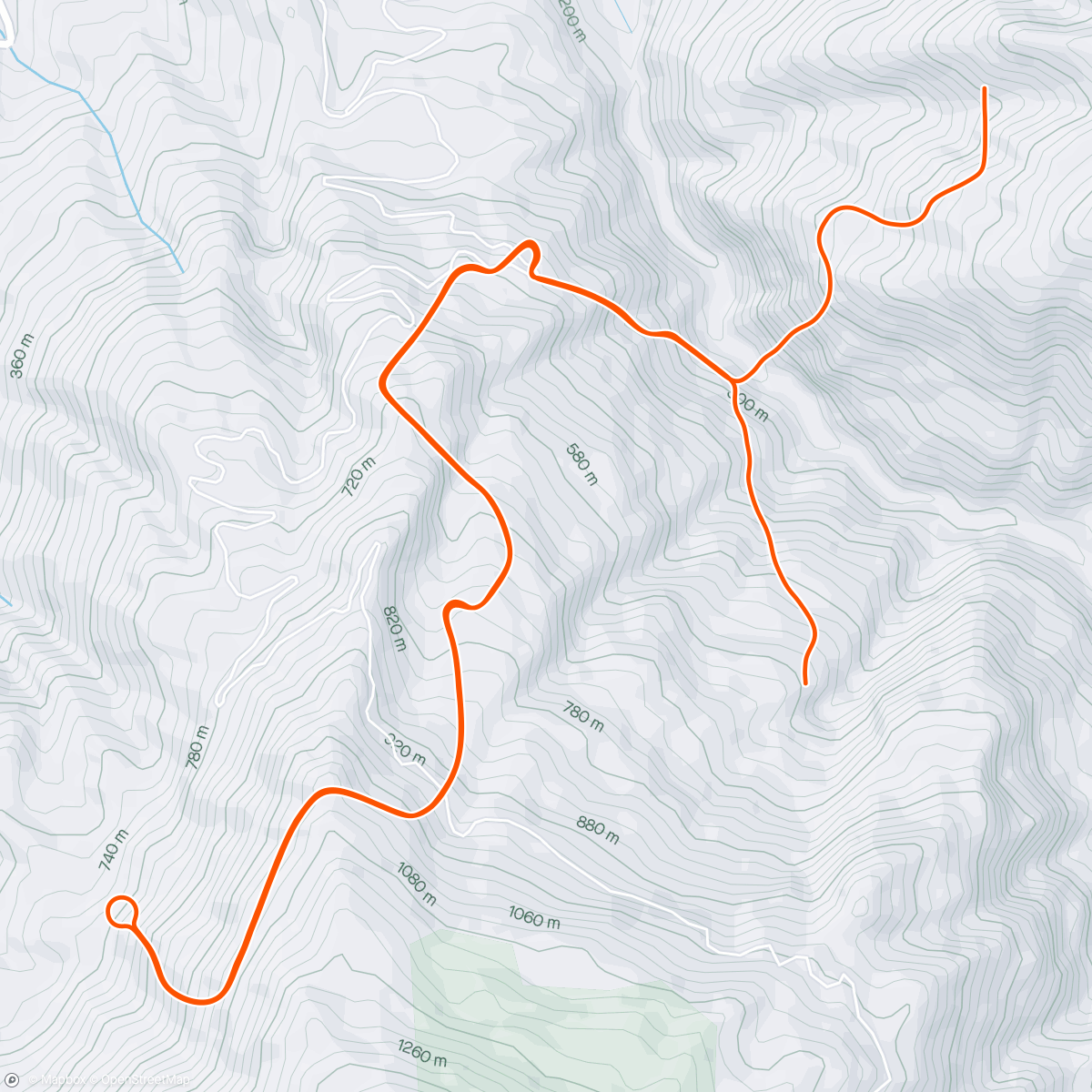 Map of the activity, Zwift - Climb Portal: Col du Rosier at 50% Elevation in France