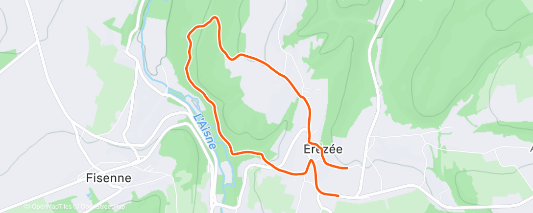 Map of the activity, Ideaal weekendje om in Ardennen te zijn 😅❄️☃️