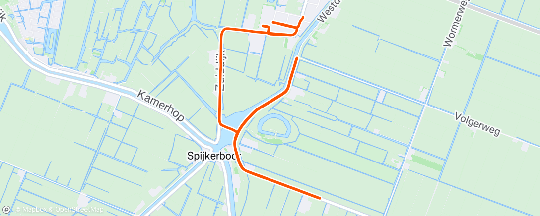 Map of the activity, Ochtendrit