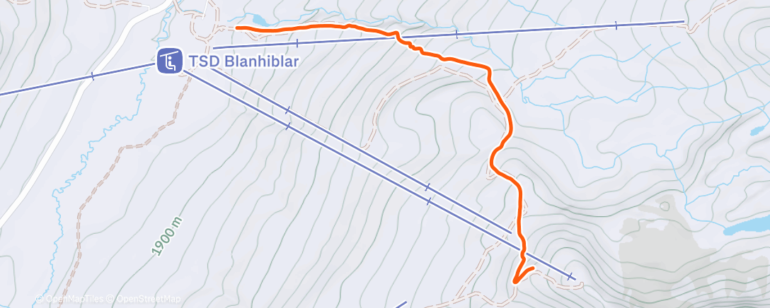 Map of the activity, Lunch Reina