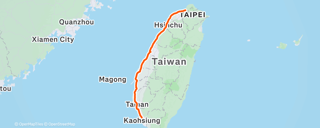 Карта физической активности (Festive 500 Day 6 X 一日北高)