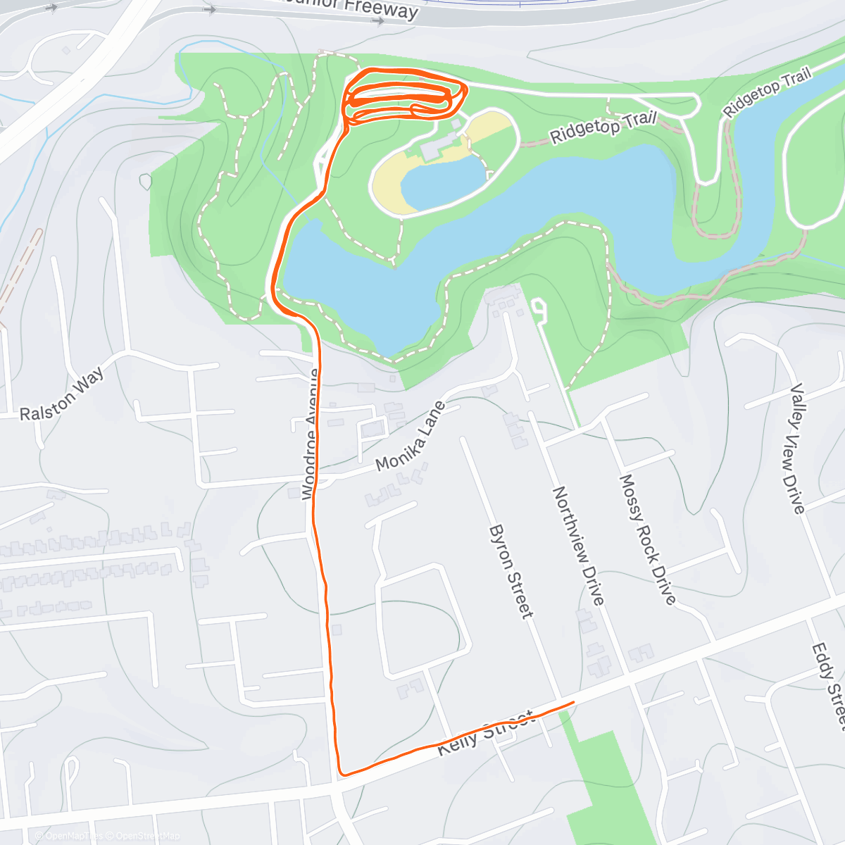 Map of the activity, BW 267vr #1