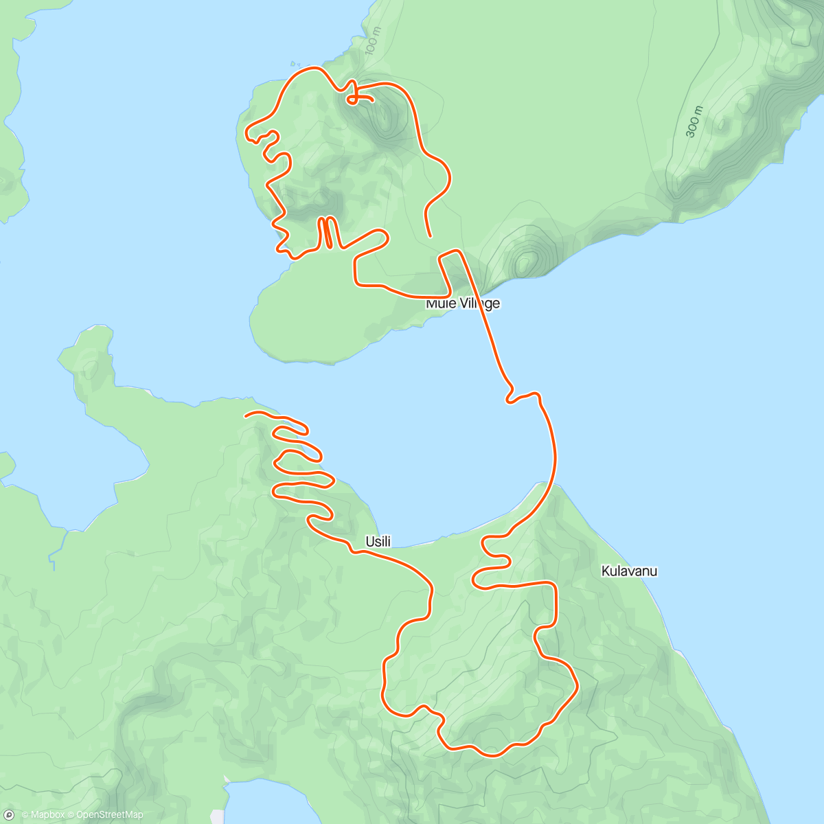 Mapa da atividade, Zwift - Wild Starts in Watopia