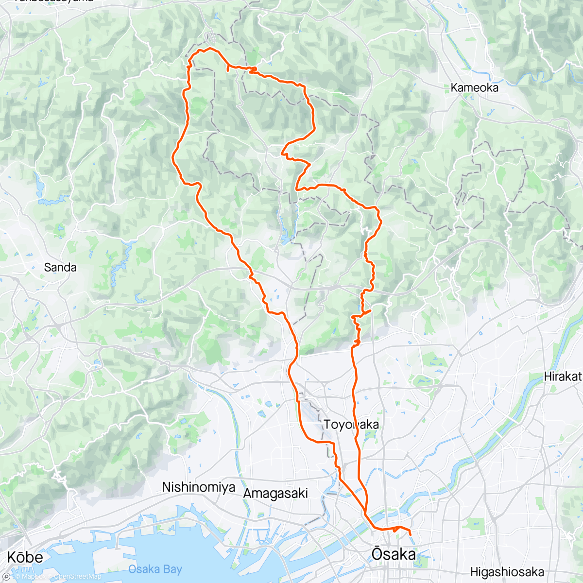活动地图，Big Mountainous Osaka Adventure 🌅 大阪の大冒険