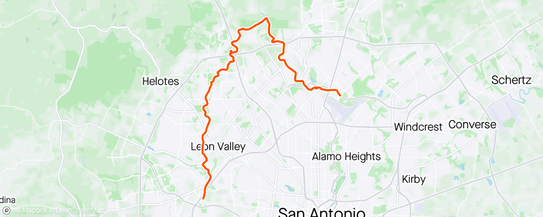 Map of the activity, Morning Greenway Ride never fails you. Beat the rain again 🤞
