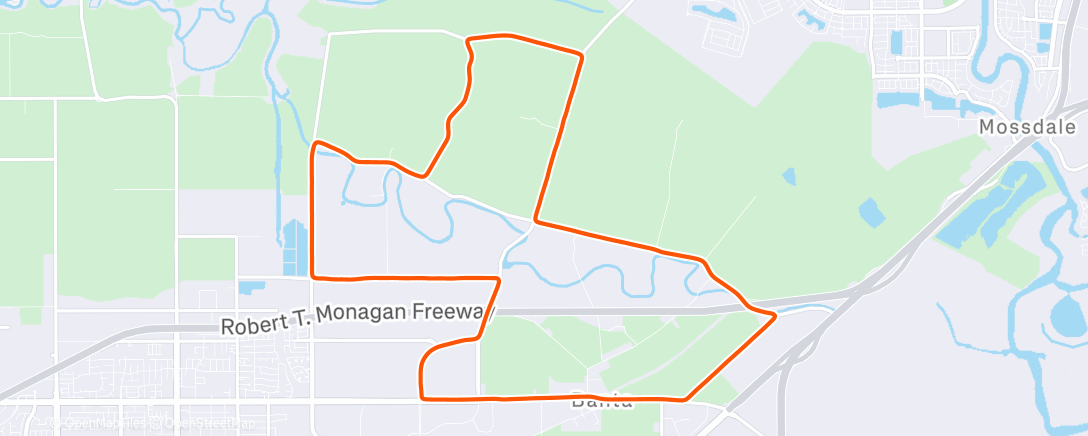 Карта физической активности (BOS | W2 D7 | Long Run)