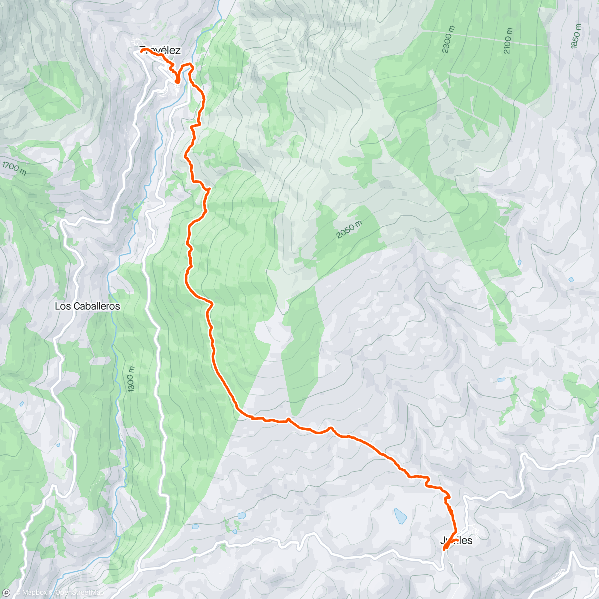 Carte de l'activité Alpujarra Trail #5