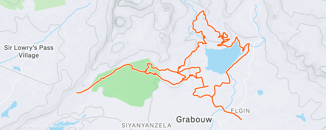 Карта физической активности (Grabouw D2 👌)