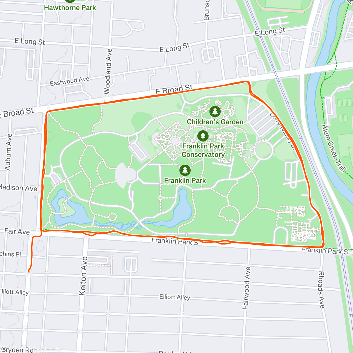 Карта физической активности (Day 359 - 1st RUN)