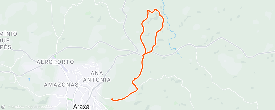 「Manhã Ciclismo」活動的地圖