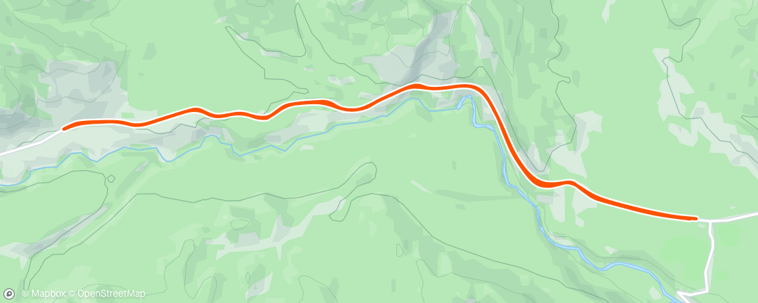 Map of the activity, Sheep River