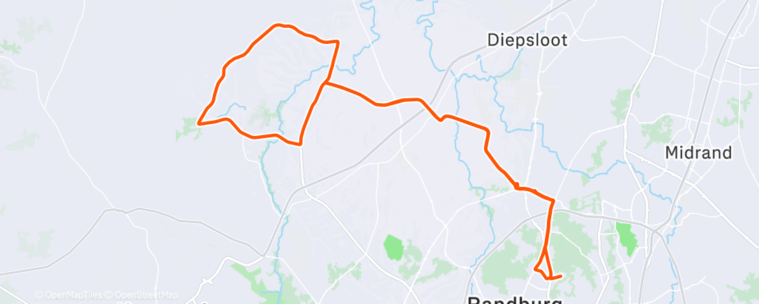 活动地图，Morning Ride