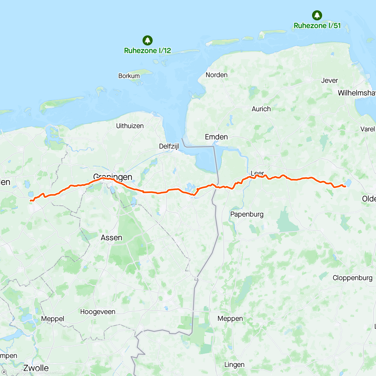 Map of the activity, Leaste etappe bikepack wykein Dutslan, byna 500 km in trije dagen 😁