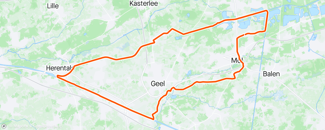 Map of the activity, Belse Blokken
