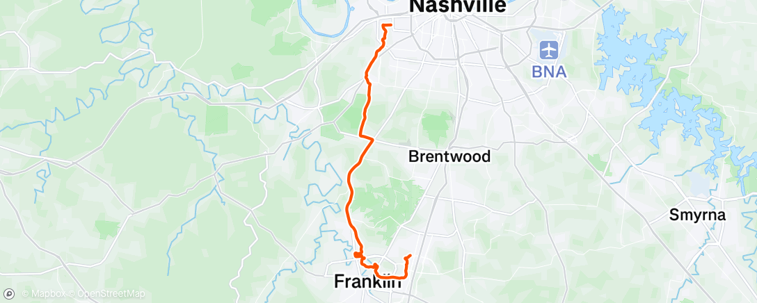 Map of the activity, Car Fetch
