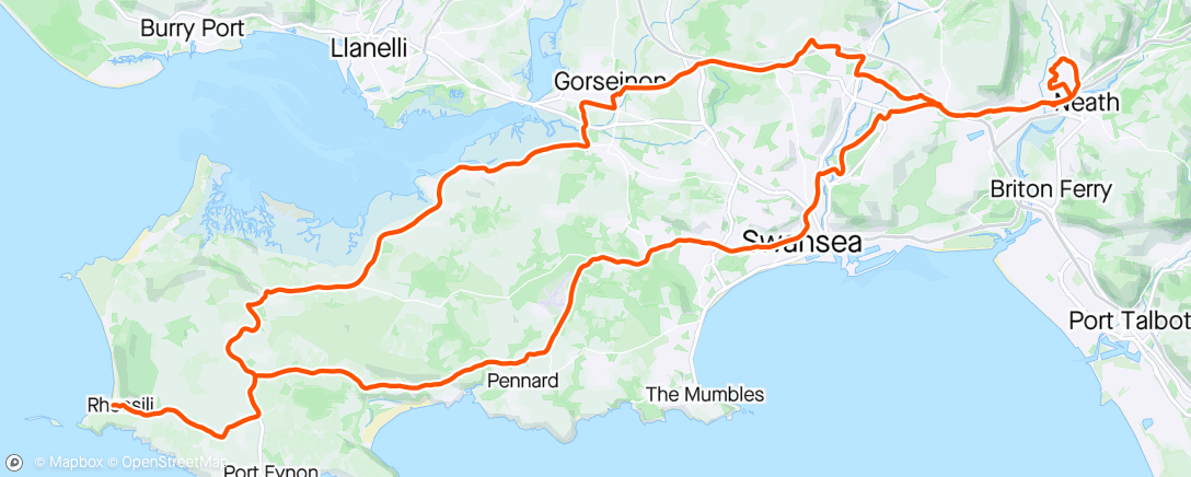 Map of the activity, Just the mandatory RHOSSILI 😉