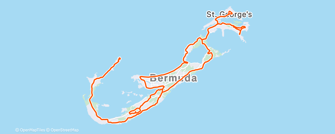 Map of the activity, Quite Breezy 💨