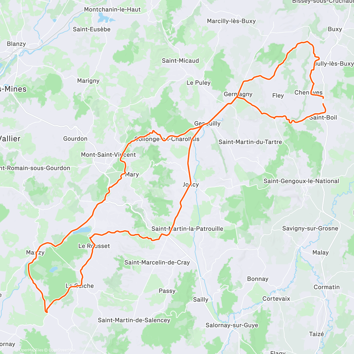 Map of the activity, 2026-01-17Ride