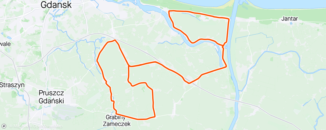 Mappa dell'attività 🥶🥶 Żuławy bardziej gościnne niż 2 tygodnie temu // odpalona jesienna kurtka Gore C5 Thermo...
