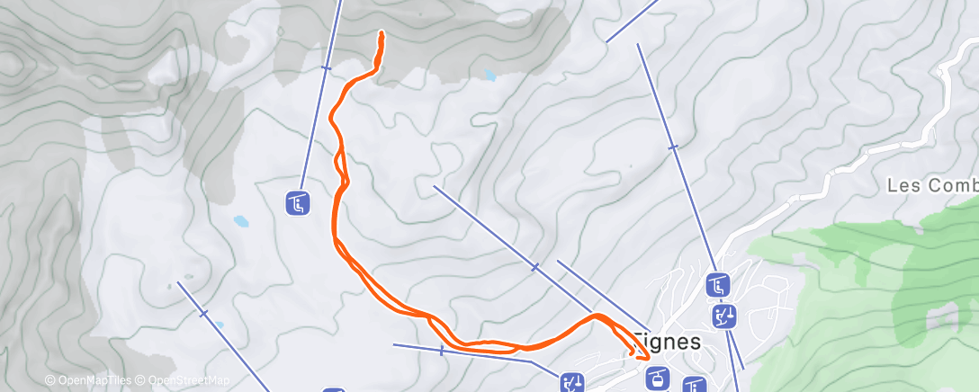 Map of the activity, L'aiguille Percée 🤩