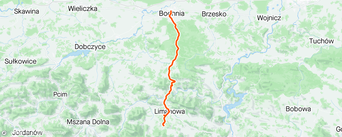 Map of the activity, Rozgrzewka