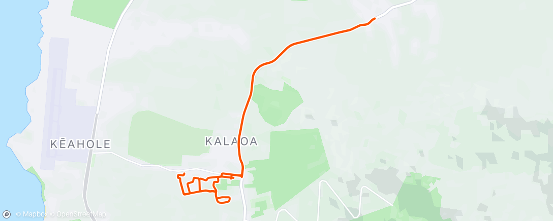 Map of the activity, Morning Ride