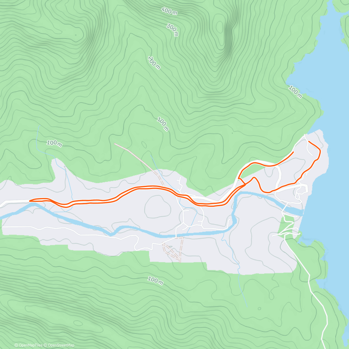 Карта физической активности (Chimmoni Dam Run)