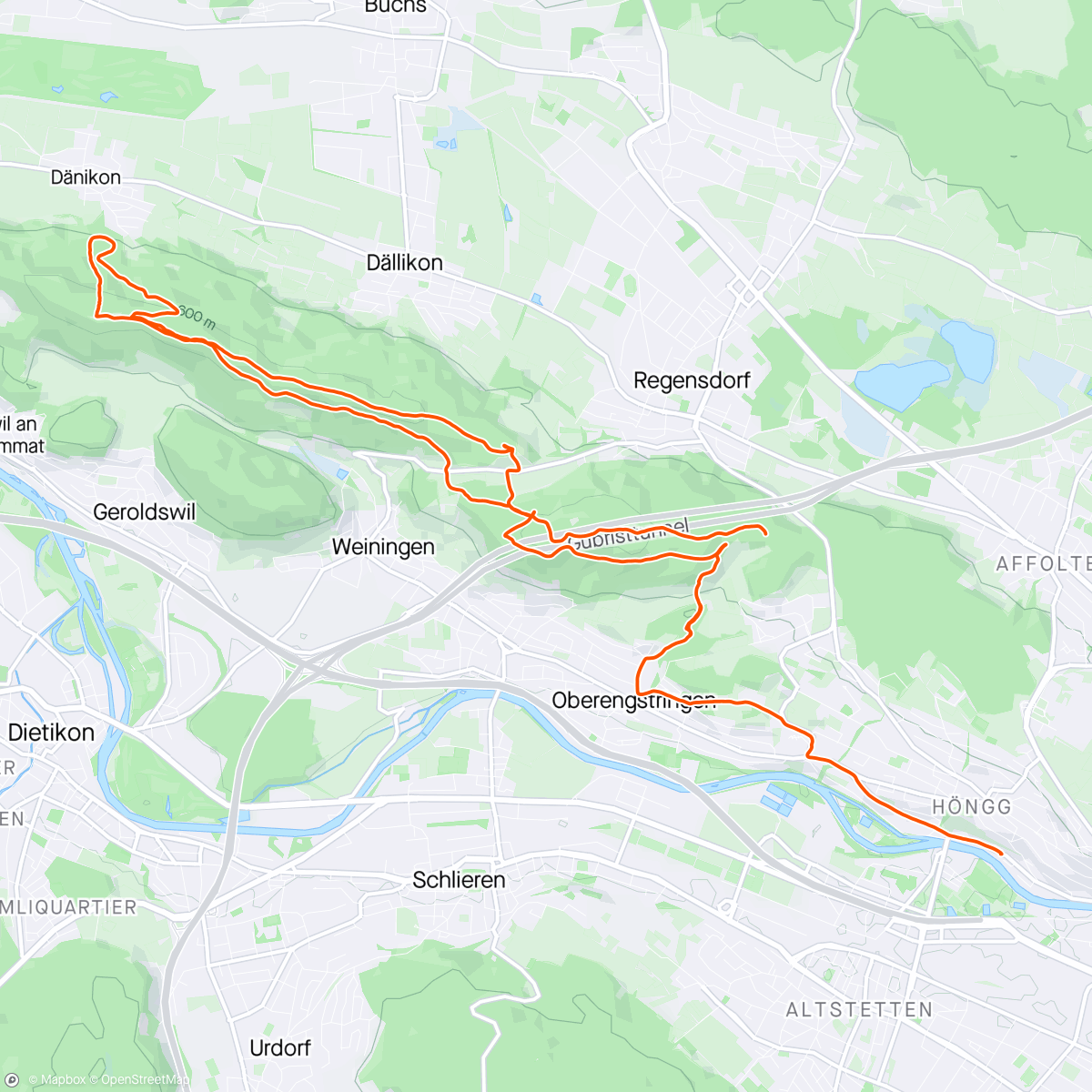 Map of the activity, First spring MTB 🥰