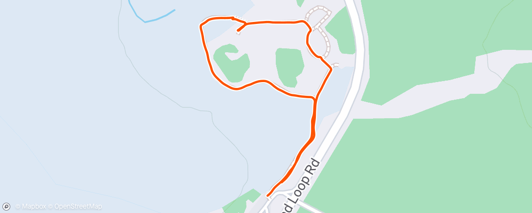 Map of the activity, Morning Walk
