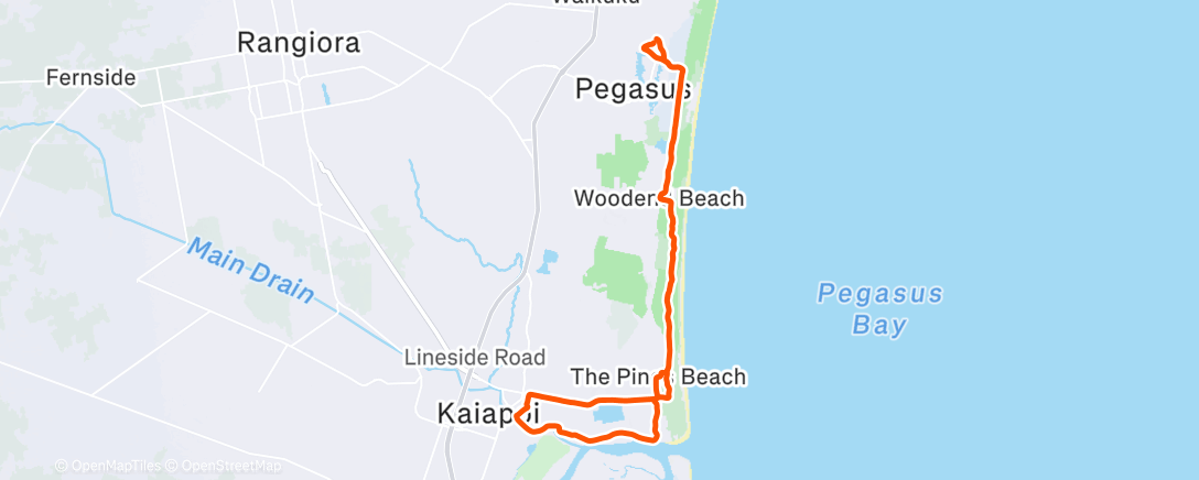 Map of the activity, Bike with Neesy