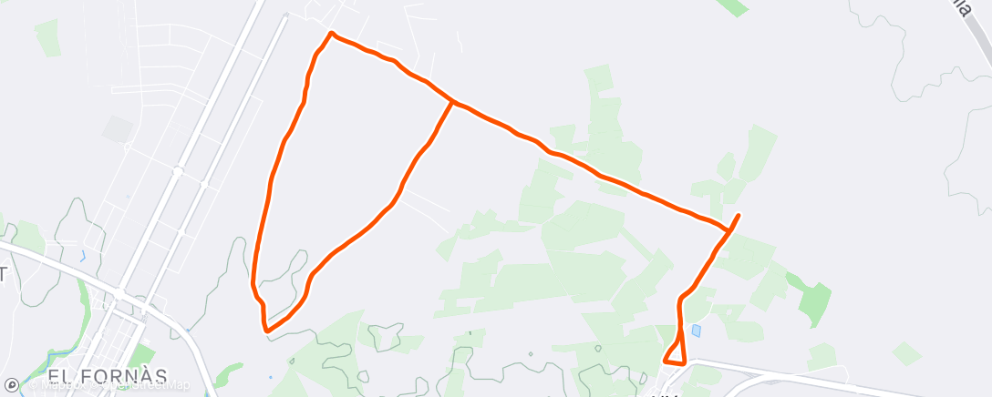 Map of the activity, Long Run