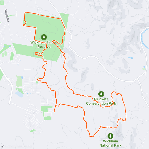 Yarrabilba 22 Long Course. 18.5 km Trail Running Route on Strava