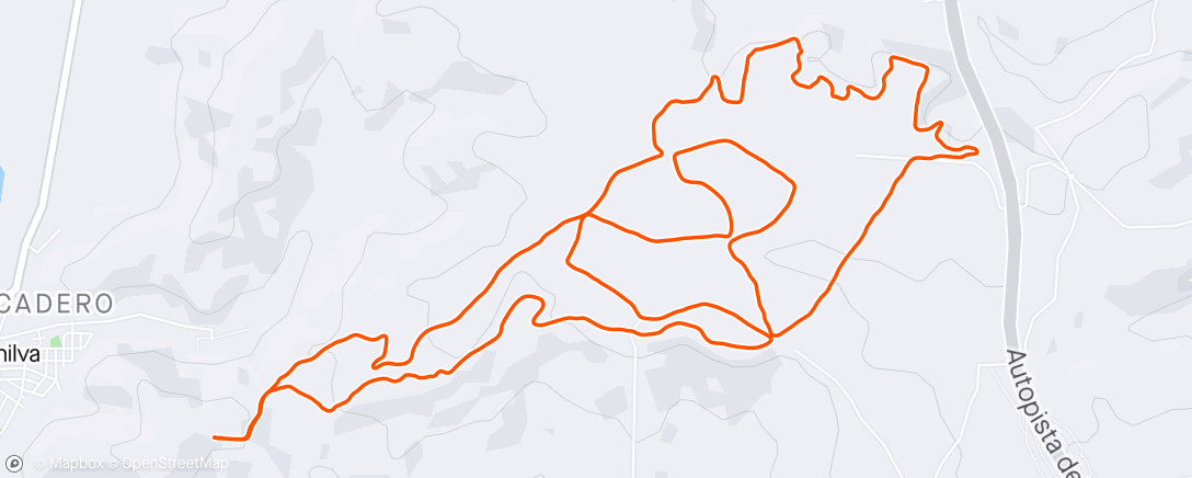 Map of the activity, Circuito Sprint Trail A+